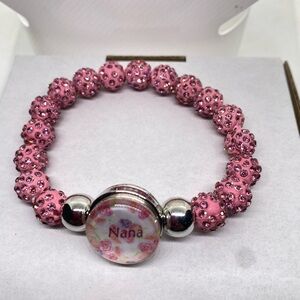Pink Bead Nana Bracelet